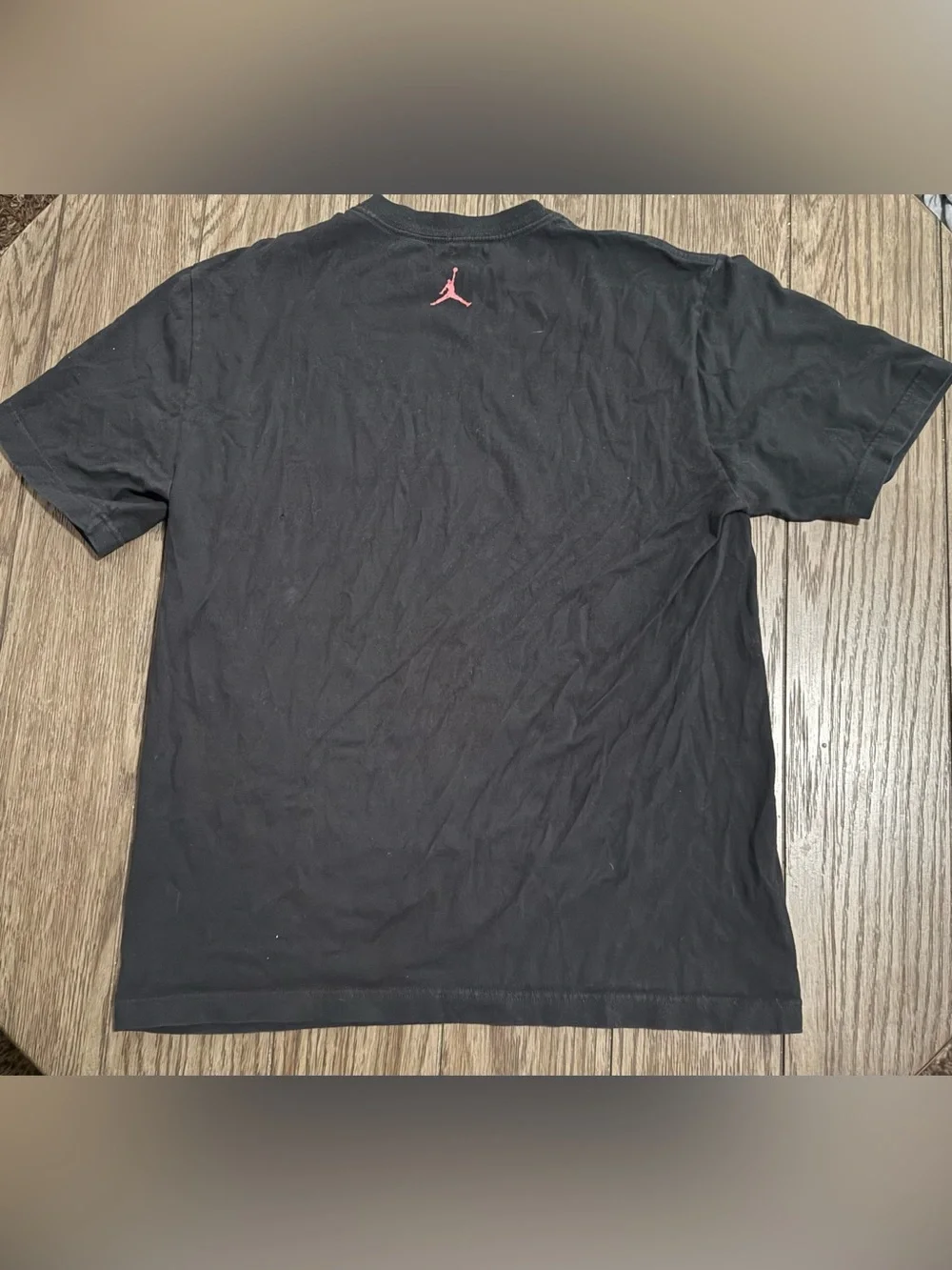 Jordan Mens Black Short-Sleeve Logo T-Shirt